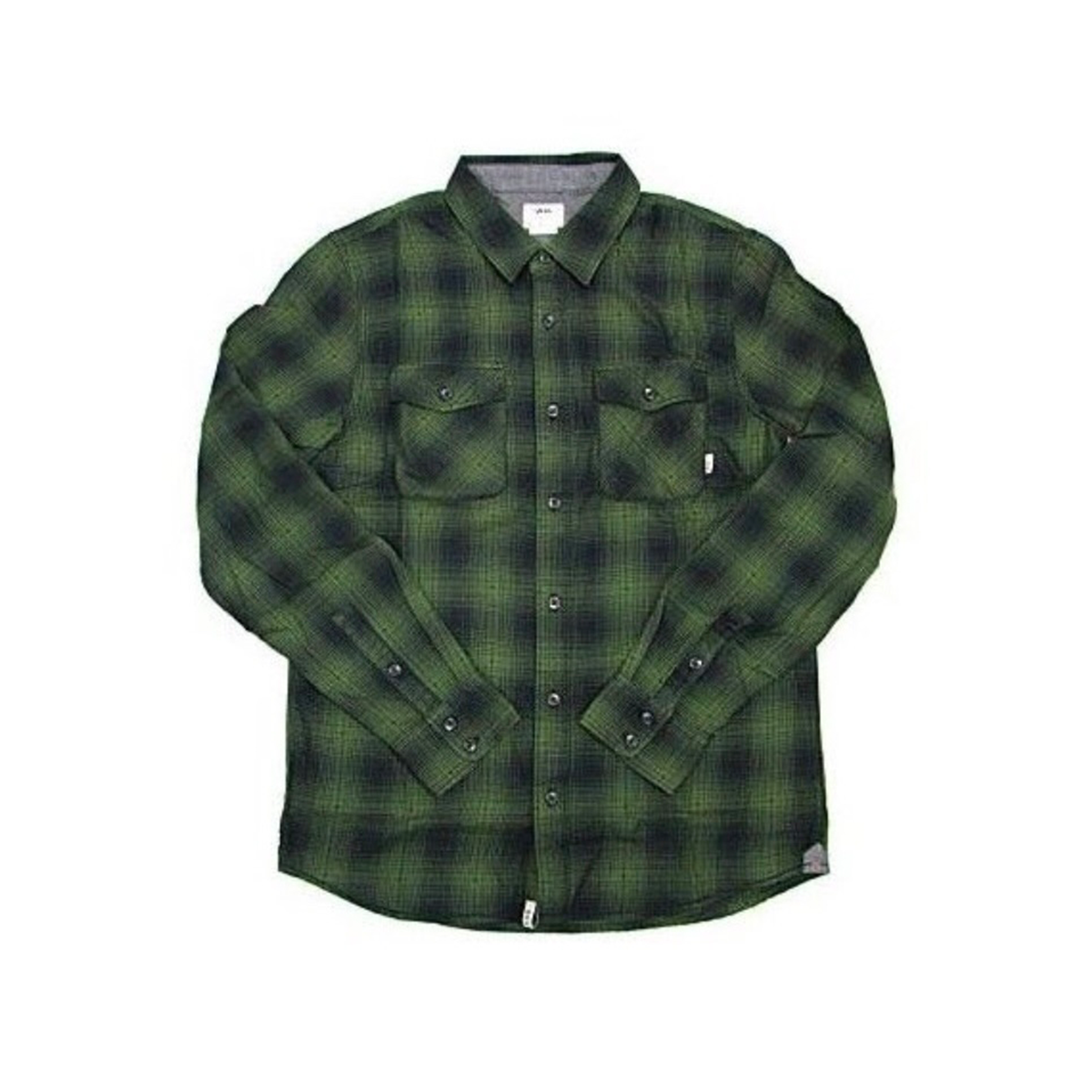 Vans clearance green flannel