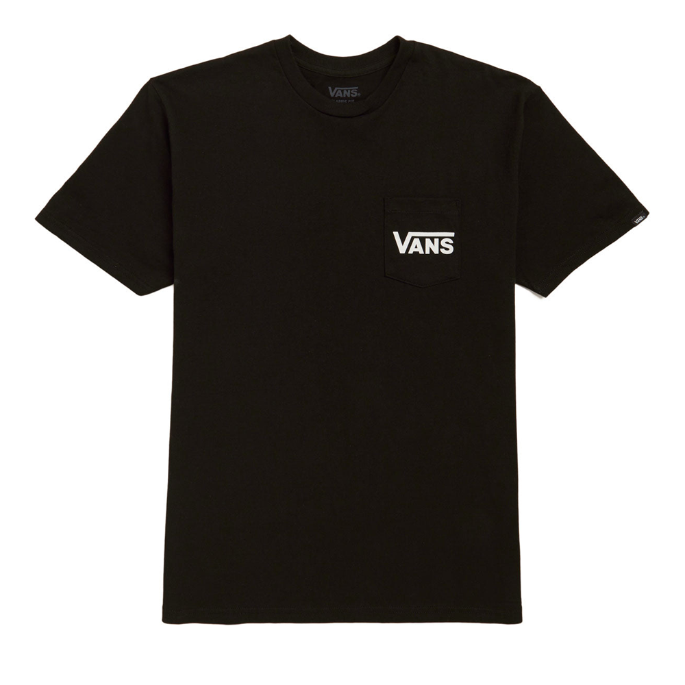 Vans Off the Wall Classic Back SS Tee Black Warped Skate Shop