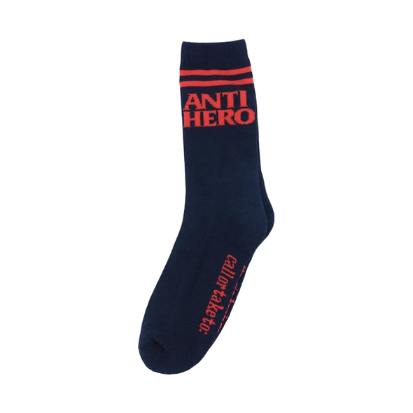 AntiHero Socks (Navy)