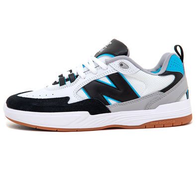 New Balance NM808 Lemos Shoes (White/Black/Blue) ***