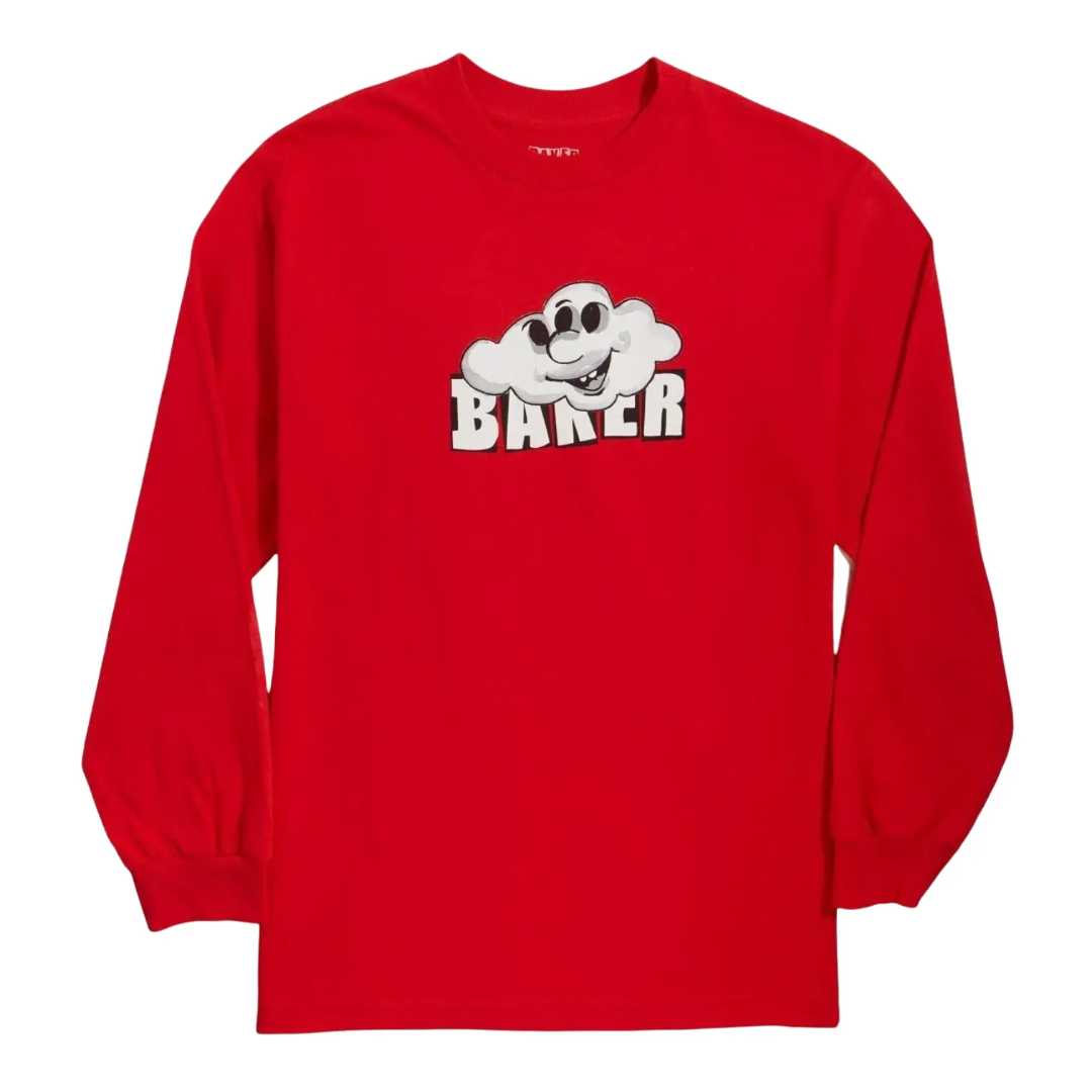 Baker Cloud 3 Long Sleeve T-Shirt - Red