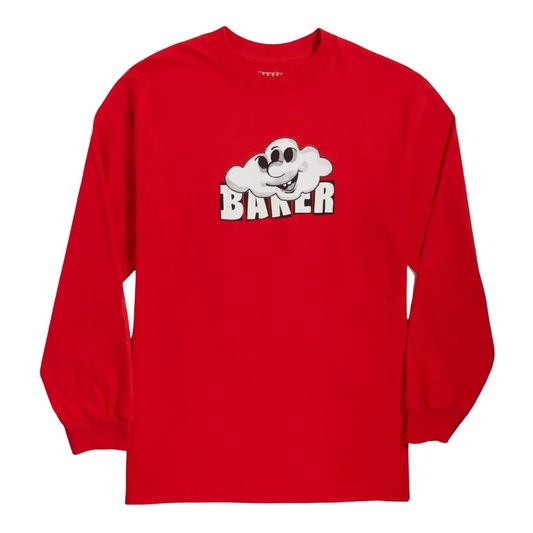 Baker Cloud 3 Long Sleeve T-Shirt - Red