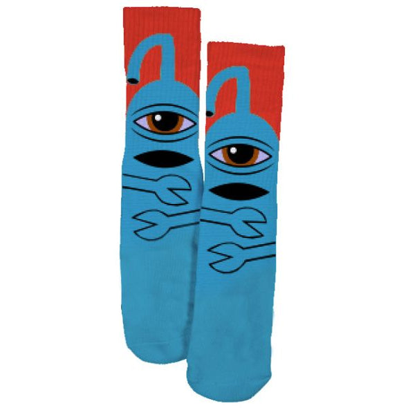 Toy Machine Sect Hug Socks (Blue)