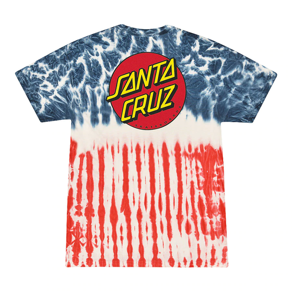 Santa Cruz Classic Dot T-Shirt (Flag)
