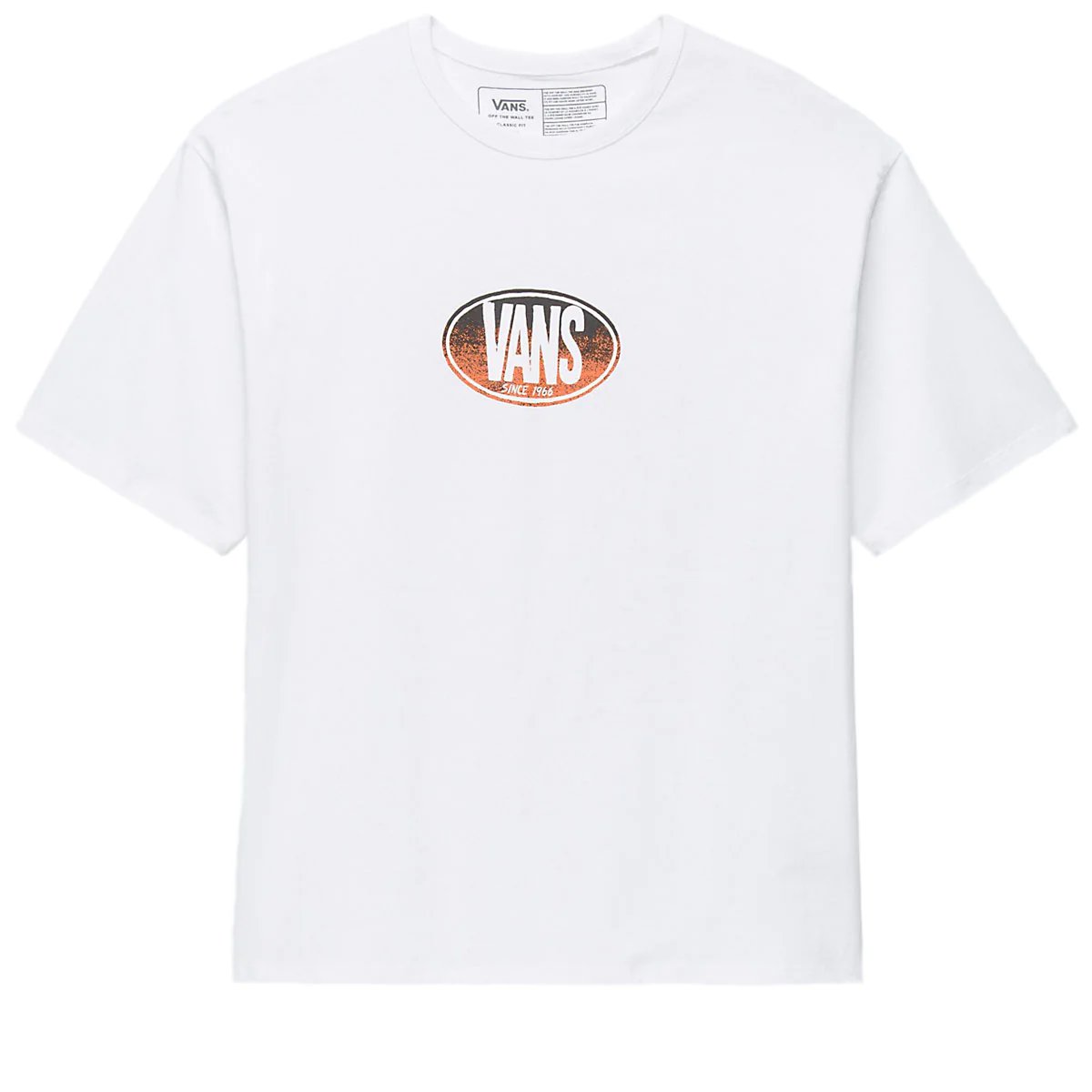 【おすすめアイテム】Vans Logo Off The Wall T-Shirt Vans Off The Wall Gradient Logo Loose Tee (White) – Warped