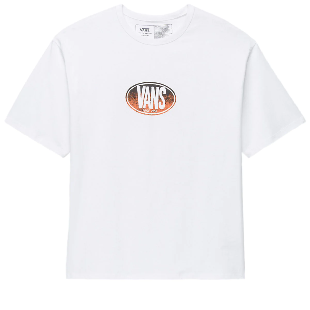 Vans Off The Wall Gradient Logo Loose T-Shirt - White
