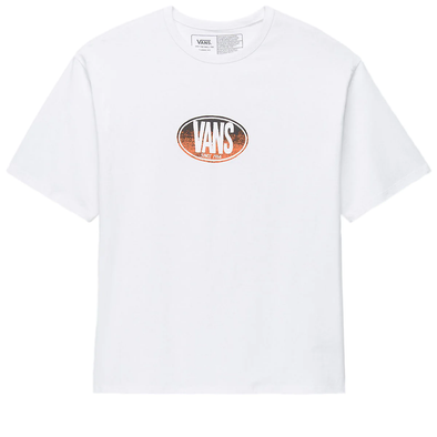 Vans Off The Wall Gradient Logo Loose Tee (White)