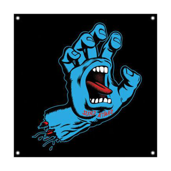 Santa Cruz Screaming Hand Banner