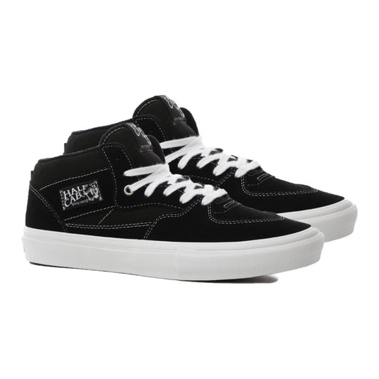 Vans Skate Half Cab Shoes - Black/White